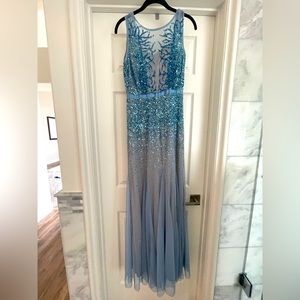 Adrianna Papell sequin gown